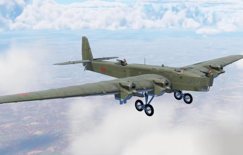 Тб 1 бомбардировщик