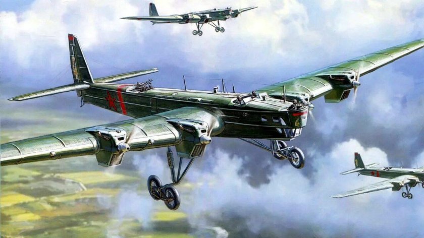 Советский бомбардировщик второй мировой