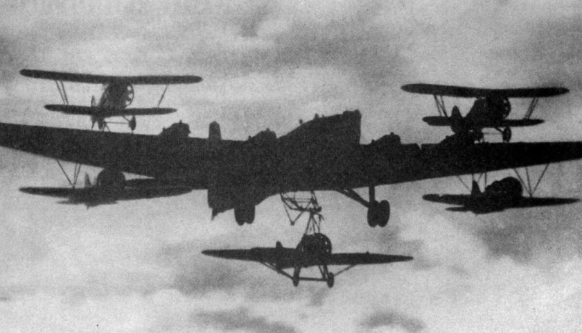 ТБ-3 звено авиаматка