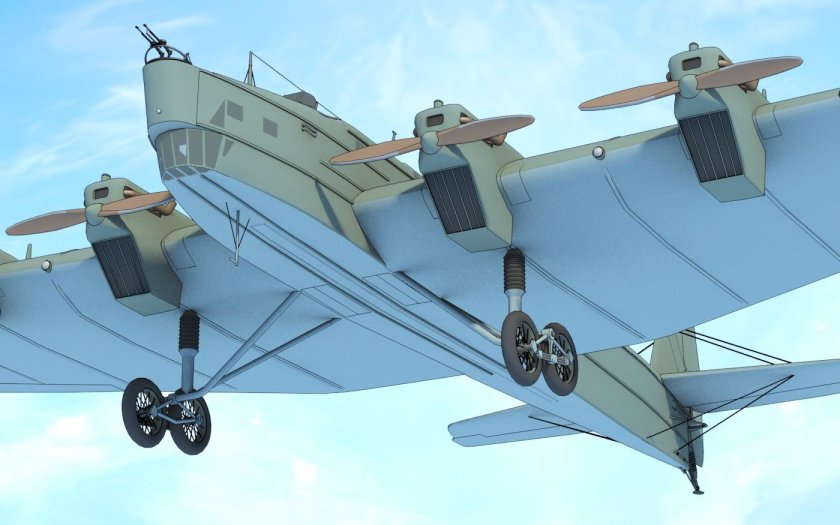 ТБ-3 бомбардировщик