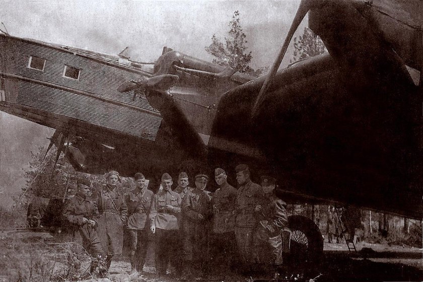 ТБ-3 бомбардировщик