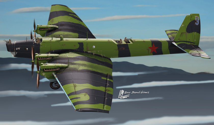 ТБ-3 самолет