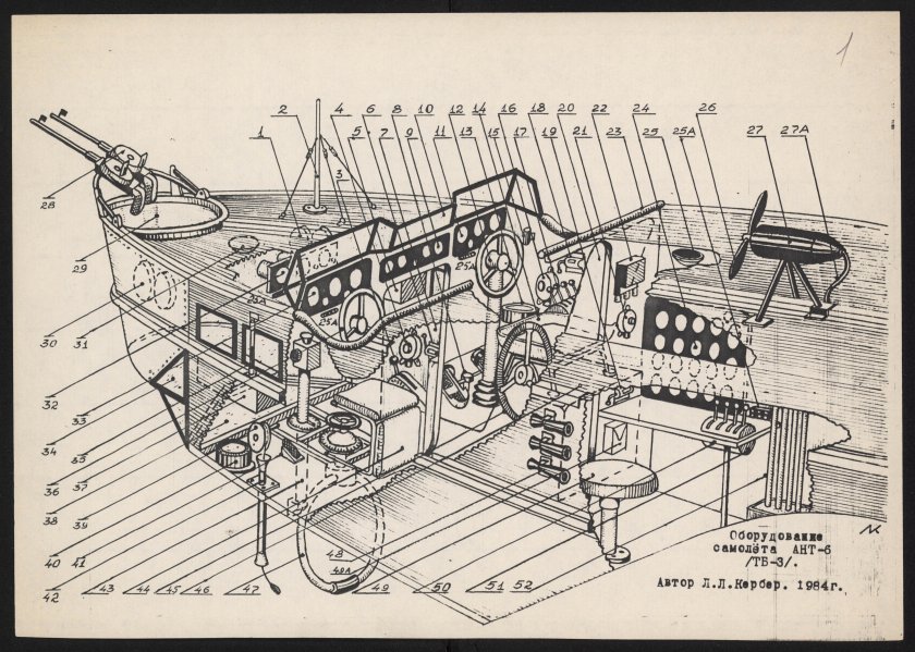 Ант 25 кабина