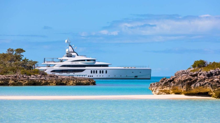 Роскошная яхта