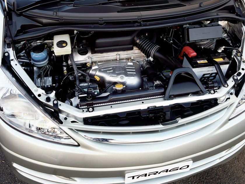 Toyota Estima 2.2 подкапотное