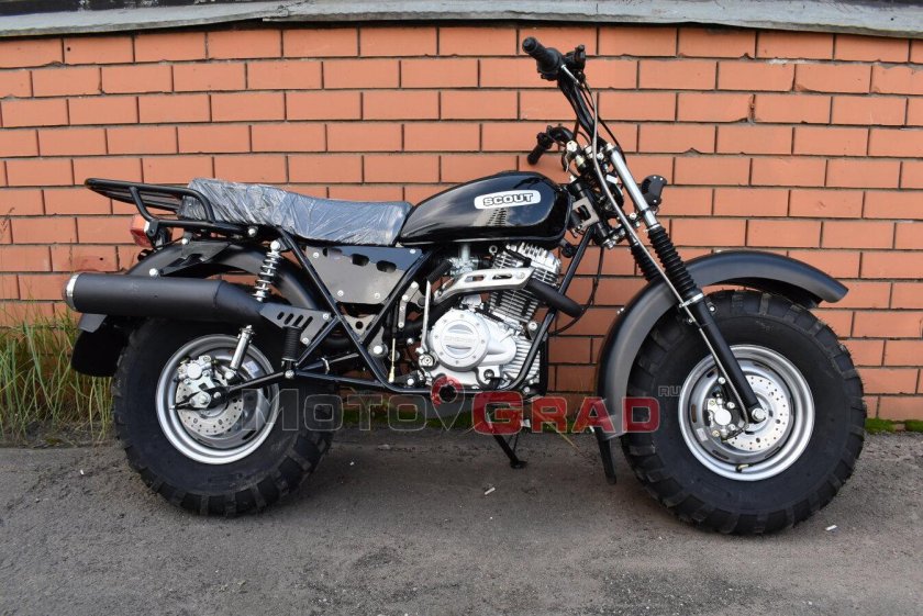 Мотоцикл внедорожный Скаут-3-125