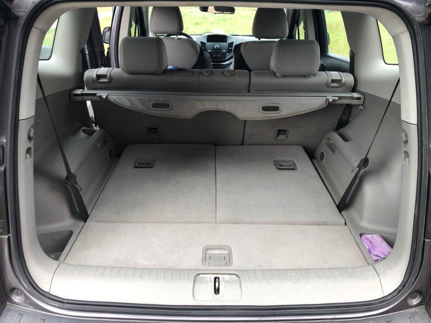 Chevrolet orlando 2013 багажник