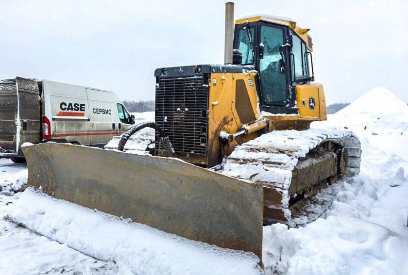 Джон Дир 850j ll разбор цилиндра отвала