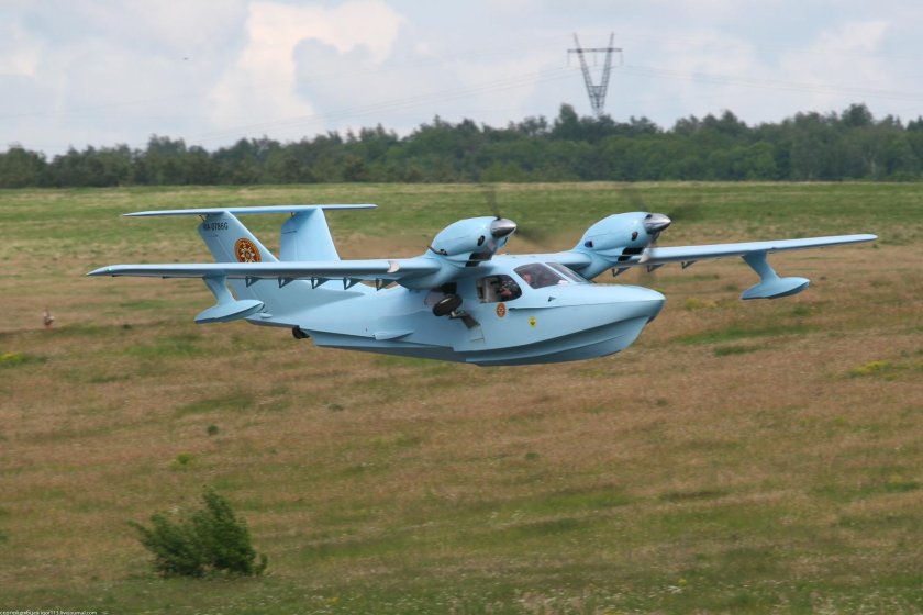 Самолет-амфибия л-42 "Чайка"