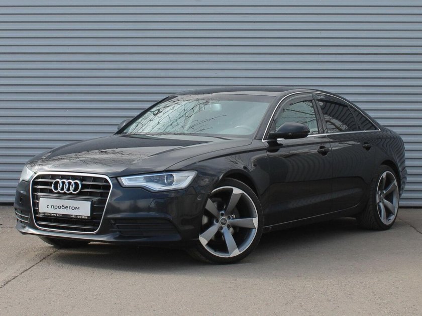 Ауди а6 2014 черная