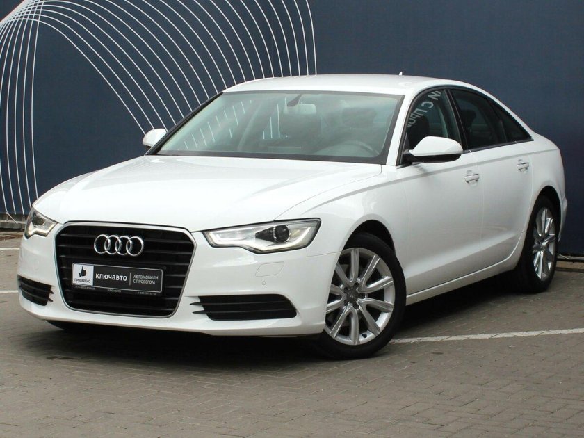 Audi a6 белая 2023