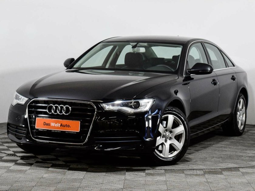 Ауди а6 черная седан 2015