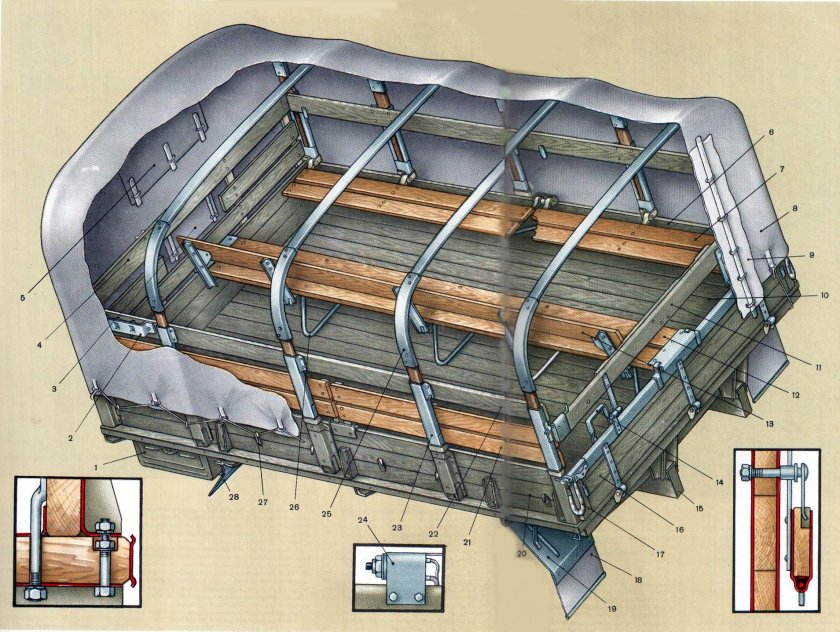 Кузов ЗИЛ 131