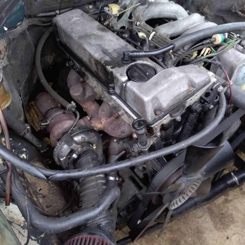 Мотор Мерседес ом 603 турбо