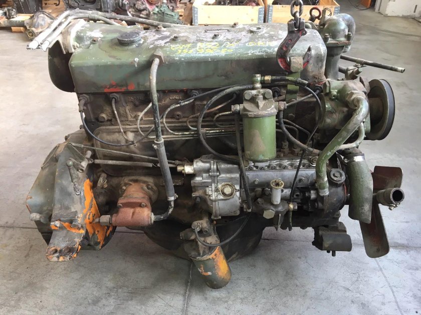 Двигатель Мерседес ом 366 на МТЗ