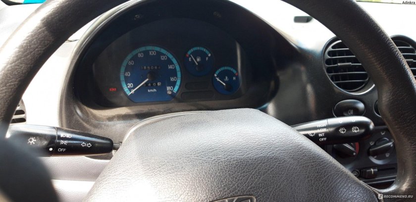 Шевроле 2008 Матиз.тахометр