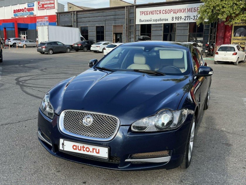 Ягуар xf 2008
