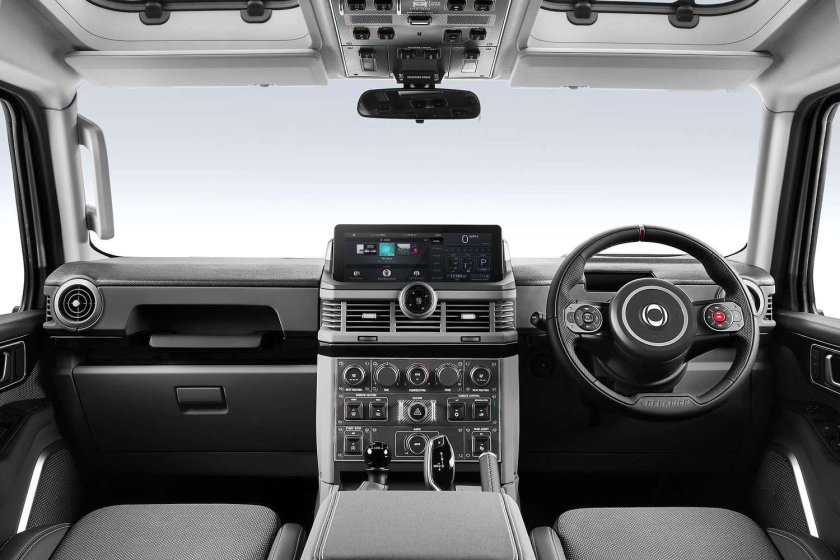 Ленд ровер дефендер 2022 салон