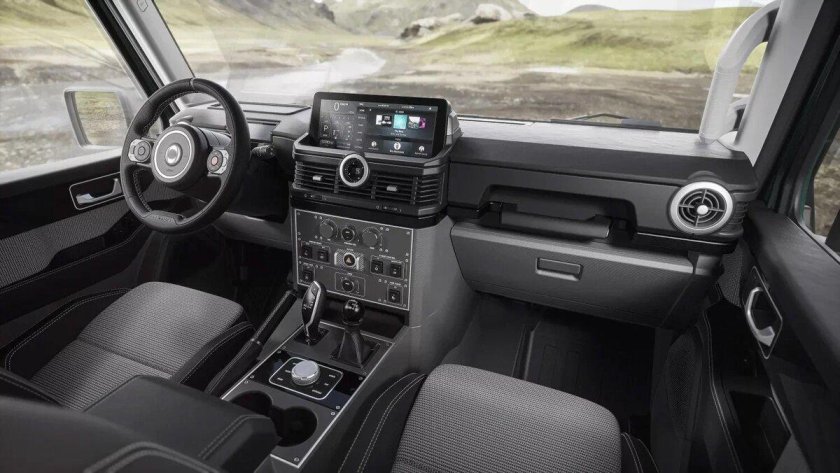Ленд ровер дефендер 2022 салон