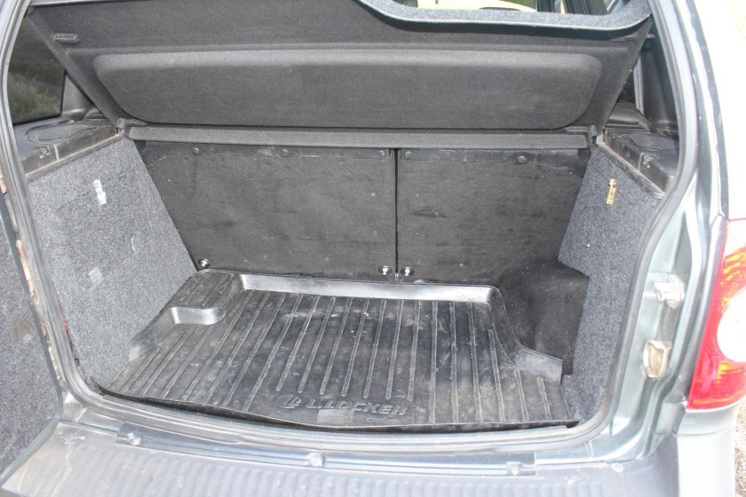 Багажный отсек Нива Шевроле