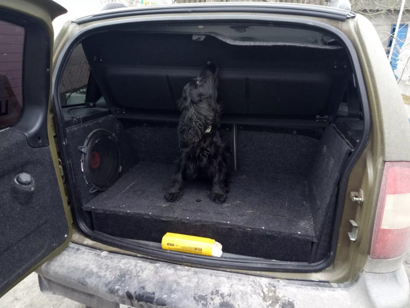 Chevrolet Niva багажник