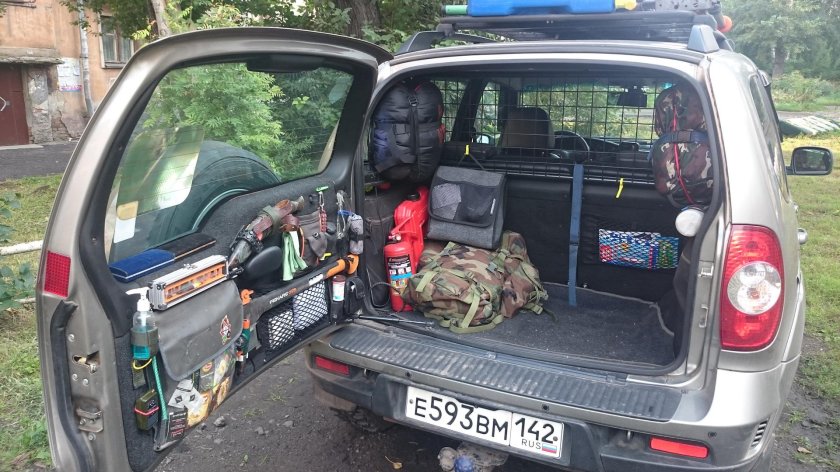 Багажник нива шевроле