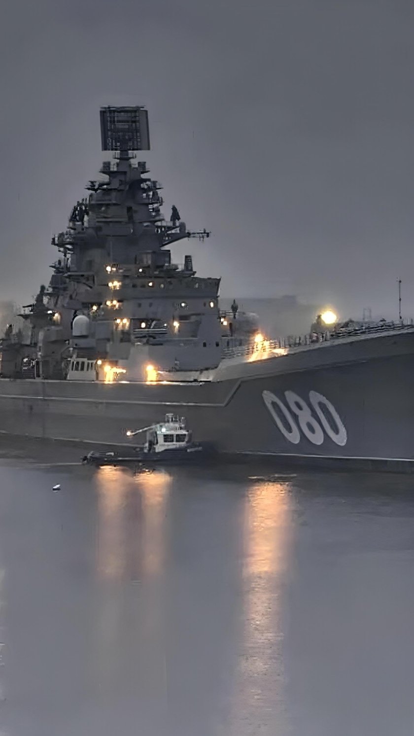 Атомный ракетный крейсер петр великий