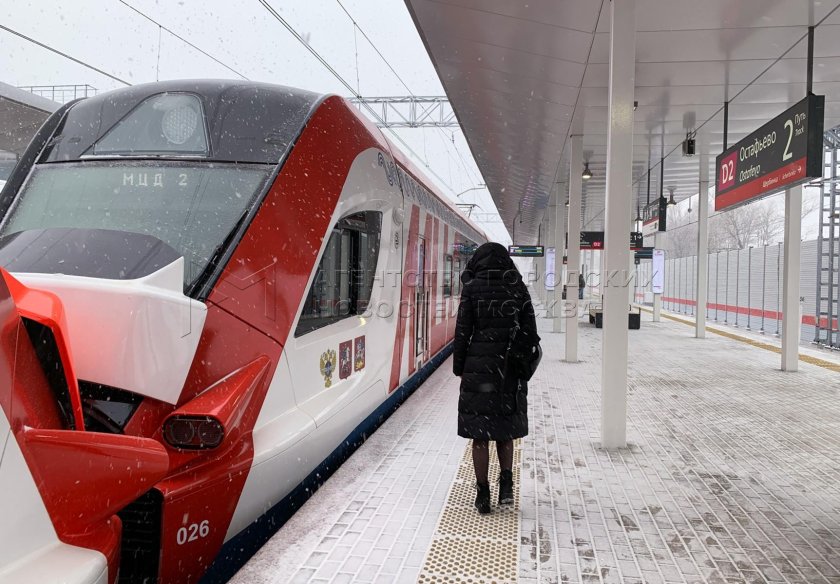 Платформа Остафьево МЦД-2