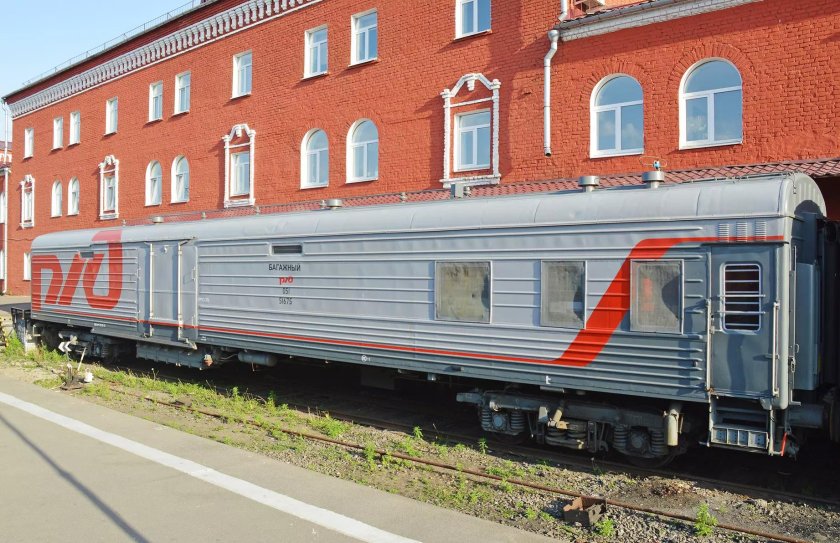 Вагон багажный модель 61-4185