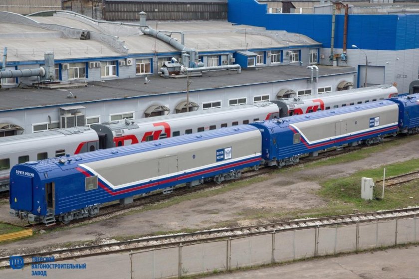 Почтово багажный поезд