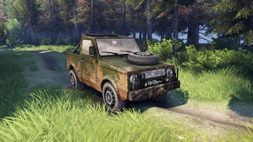 ВАЗ 2121 Нива для Spin Tires
