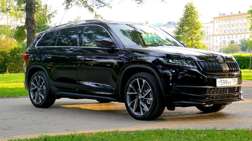 Skoda Kodiaq черный
