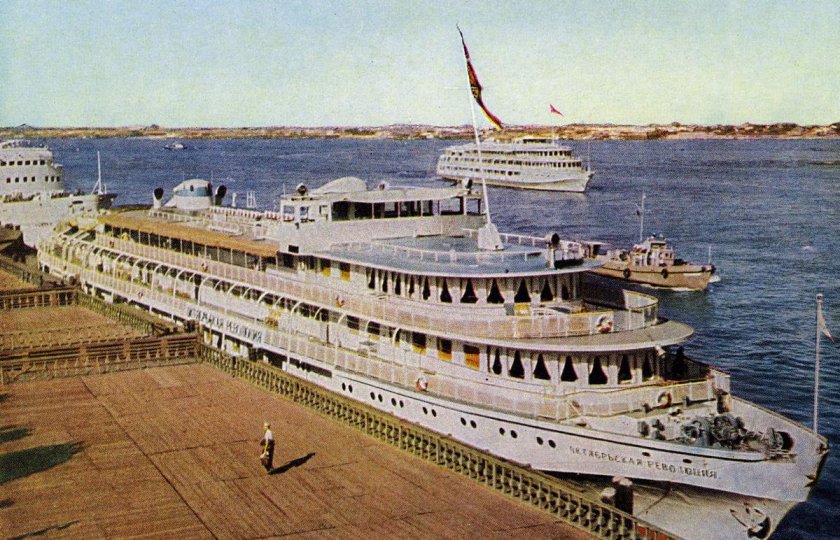 Теплоход Советский Союз Речной вокзал