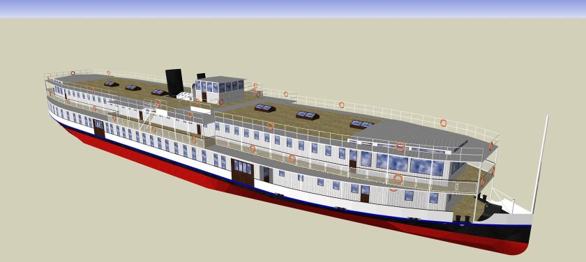 Теплоход Максим Горький красное Сормово