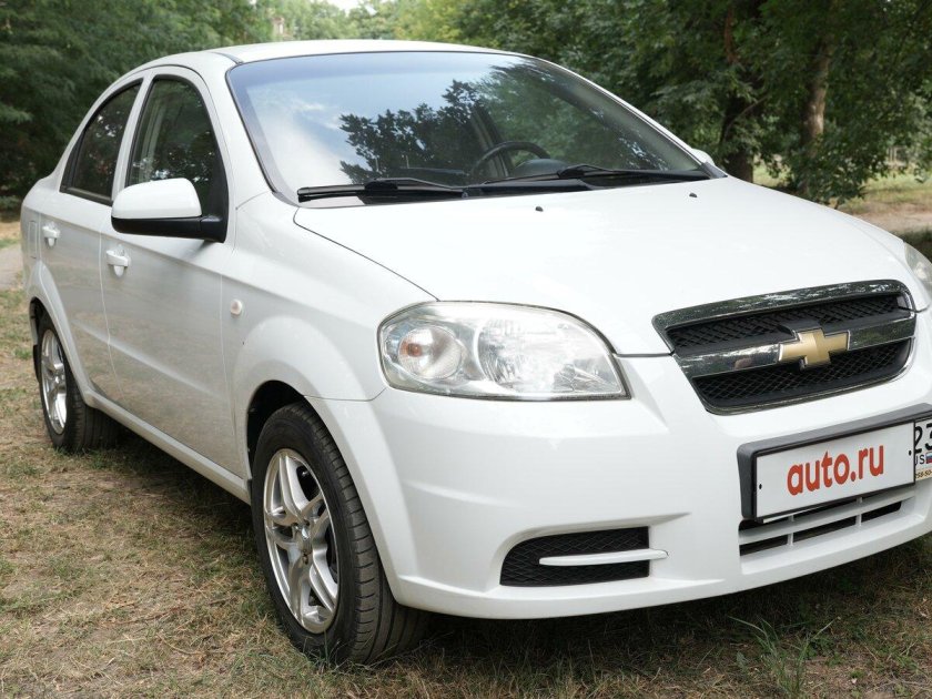Chevrolet aveo i рестайлинг