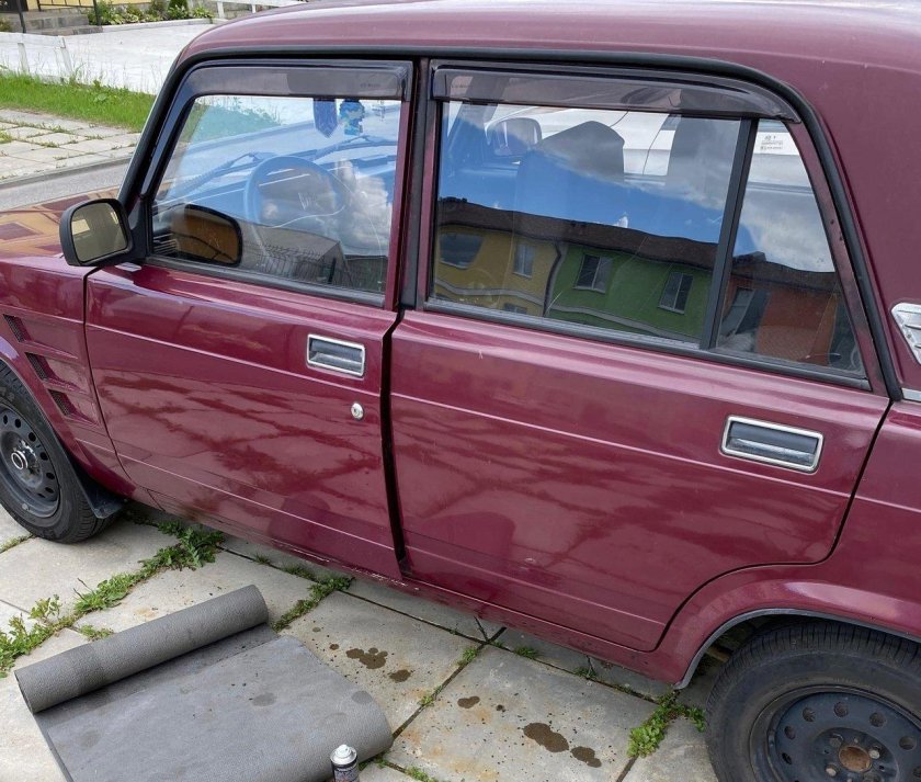 ВАЗ 2107 гранат 180