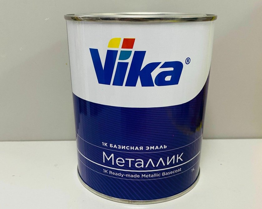 Вика краска металлик