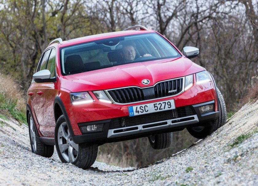 Skoda octavia scout 2018