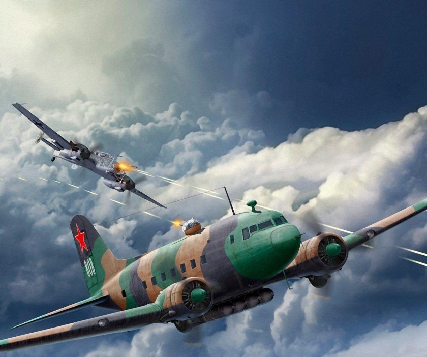 Самолет ли-2 бомбардировщик