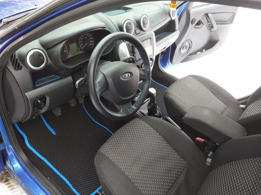 Eva синие ковры Гранта