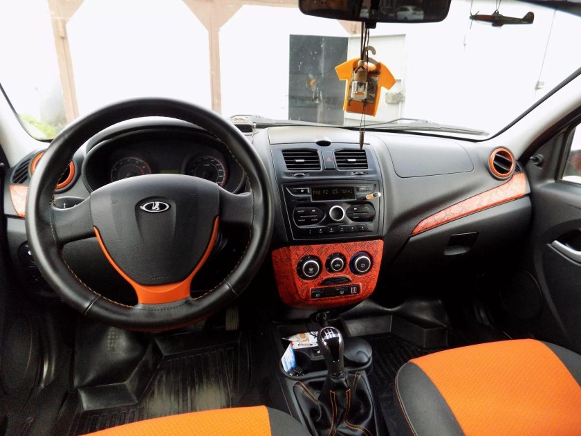 Калина 2 кросс салон