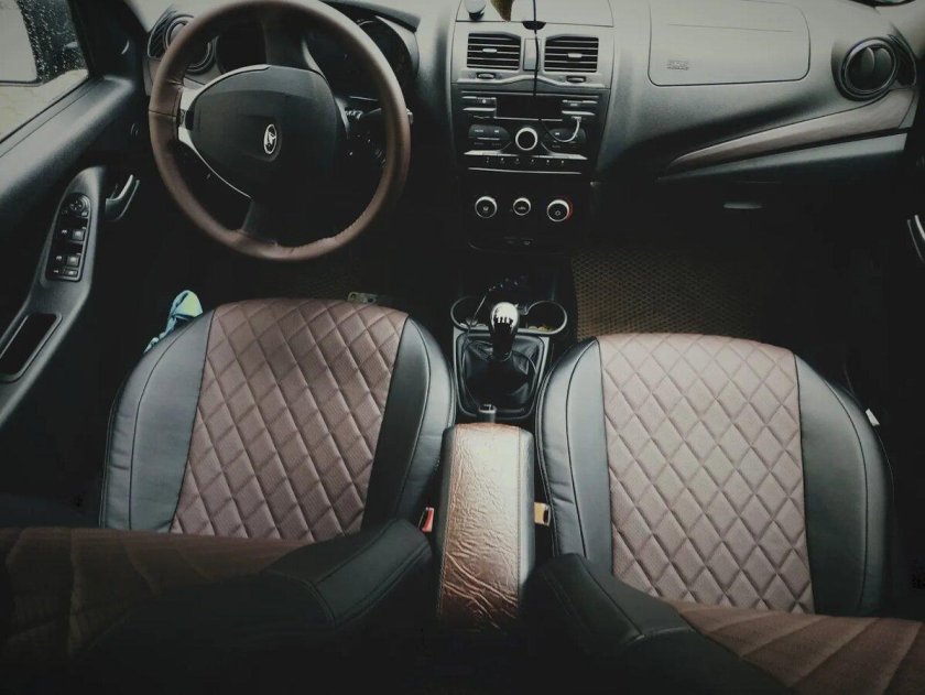 Перешитый салон Лада Гранта