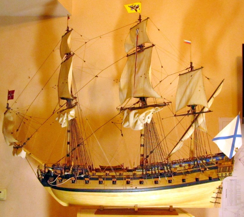 Корабль Ингерманланд 1715