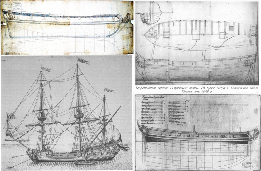 Пакетбот Святой Петр чертежи