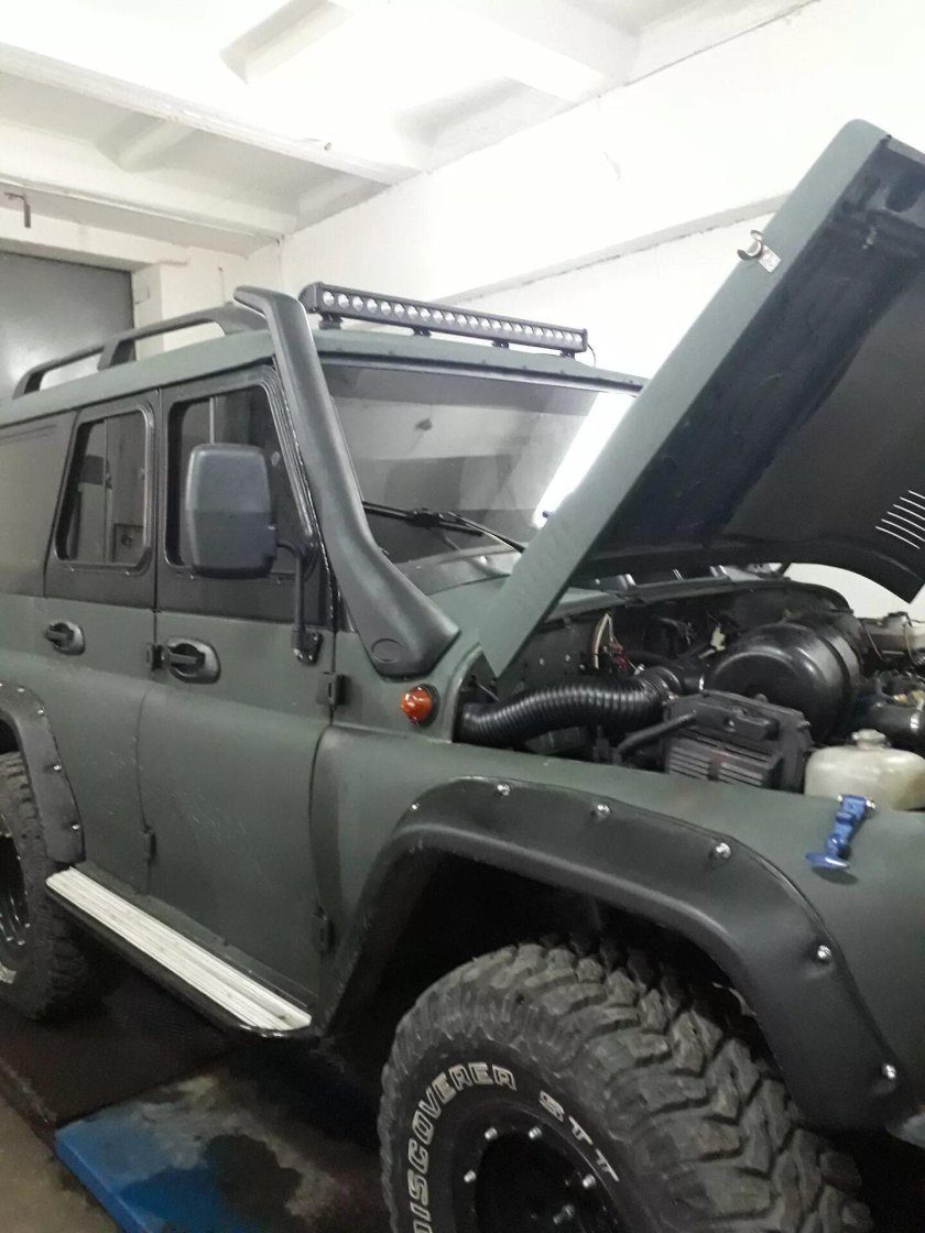 Шноркель на УАЗ 3151