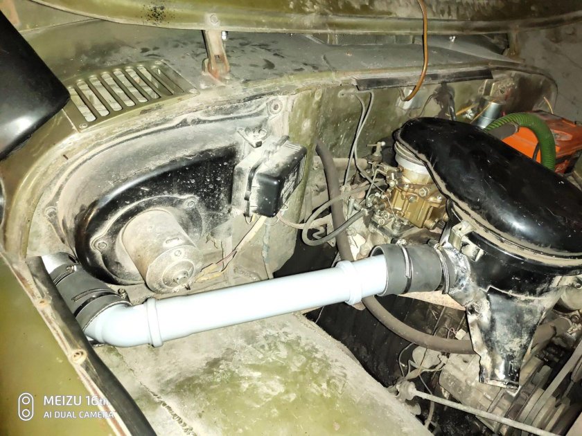 Шноркель на УАЗ 469