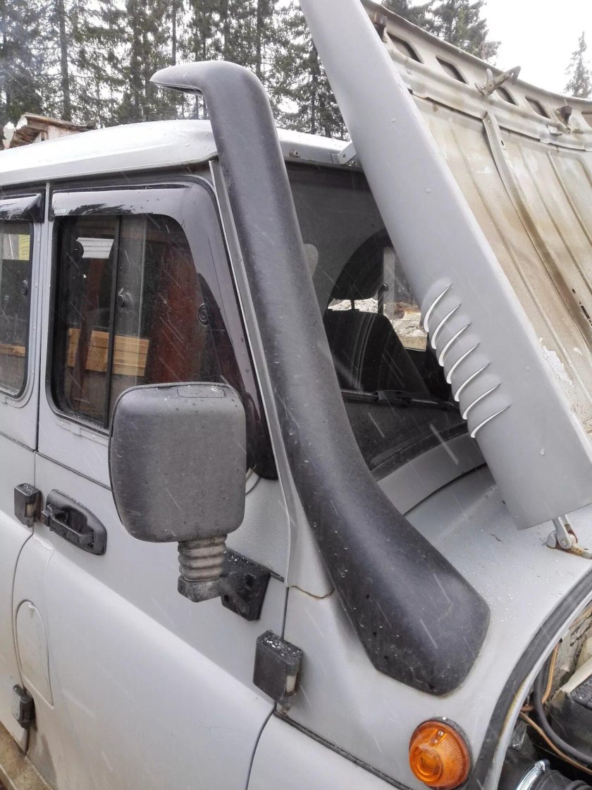 Шноркель на УАЗ Хантер