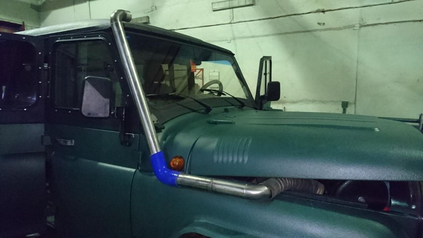 Шноркель уаз хантер