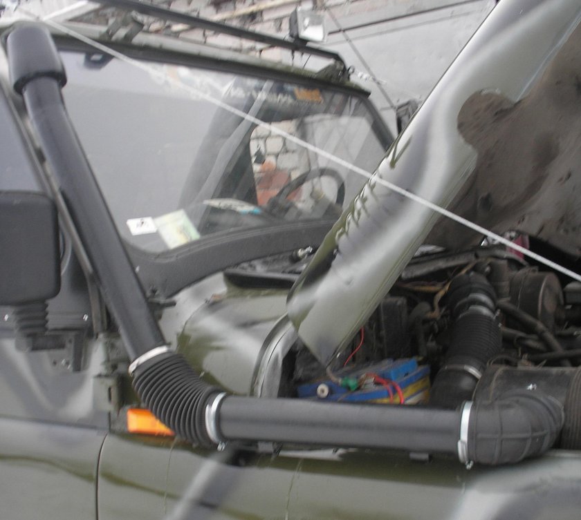 Шноркель на уаз буханка