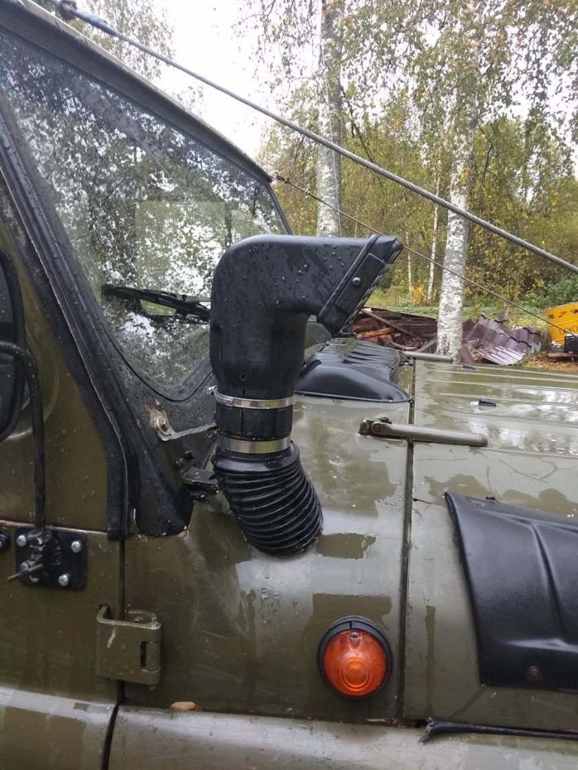 Шноркель на уаз буханка